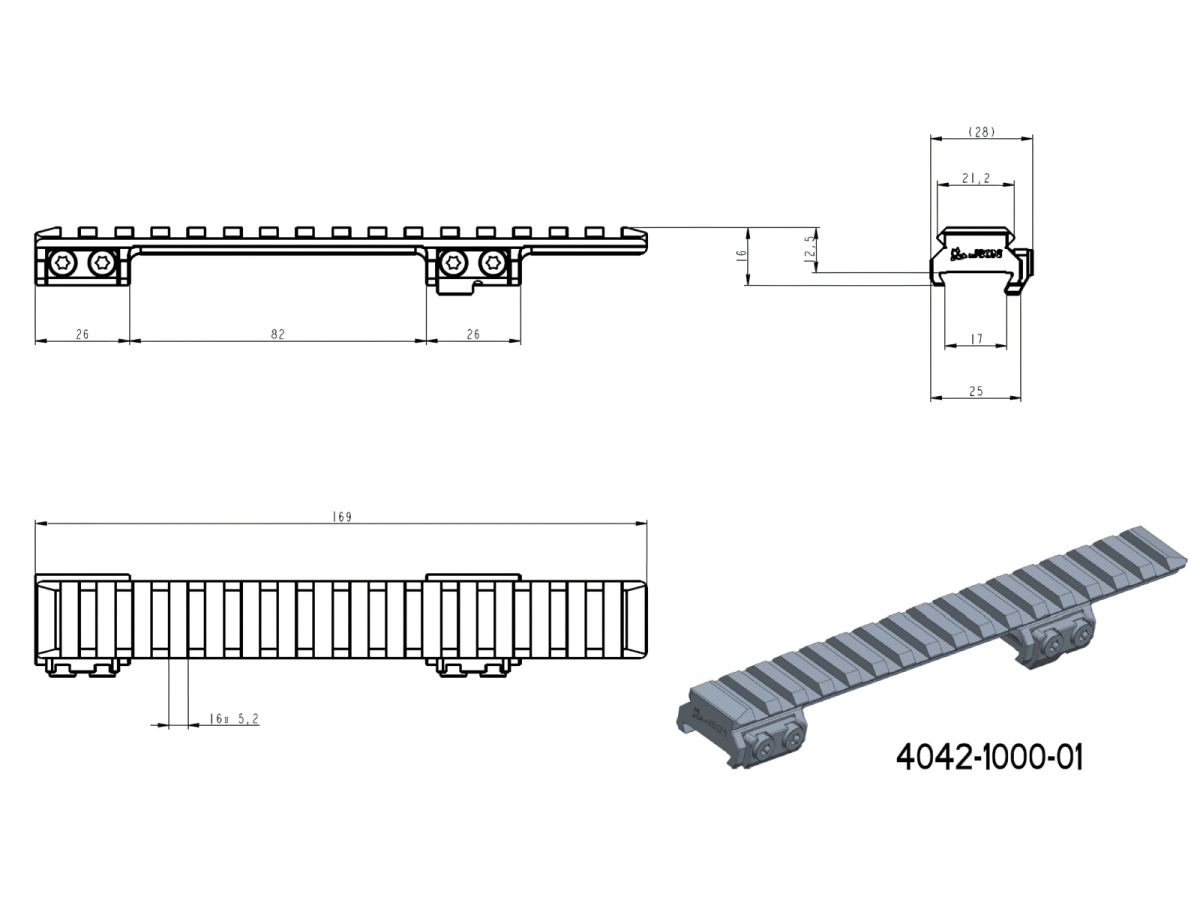 Picatinny-lista-JKN-CZ-550-557-long-4042-1000-01-a